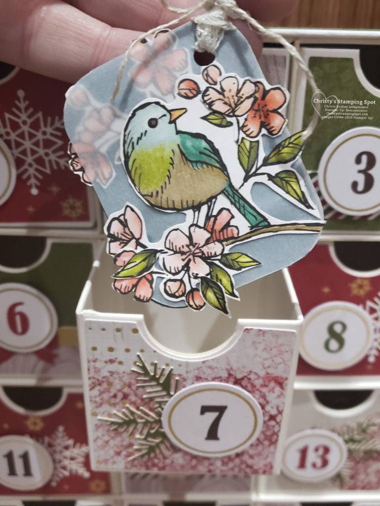 Advent Calendar December 7th a Cute Little Bird Christy's